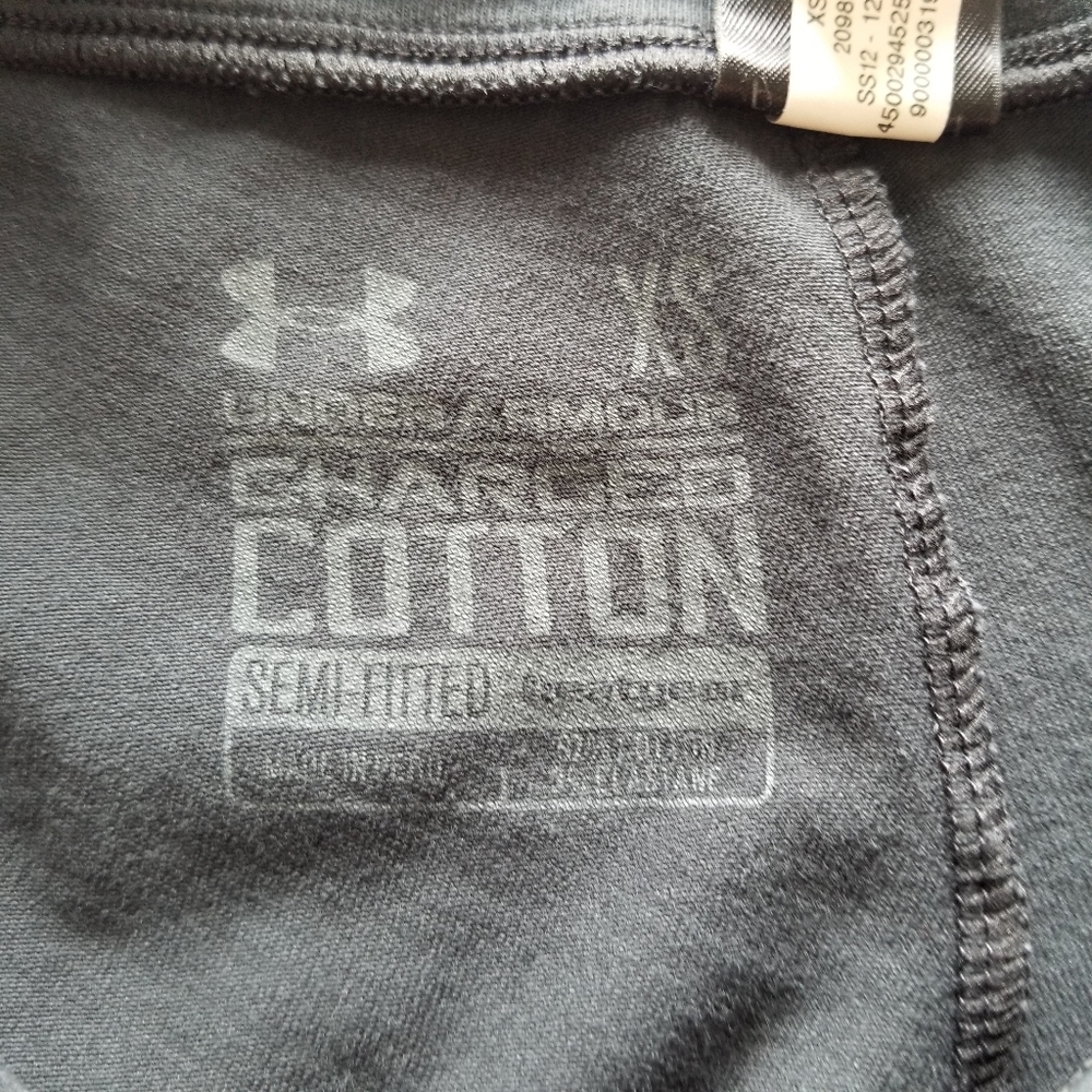 Under Armour Black Charged Cotton Capri Joggers - Picture 4 of 8